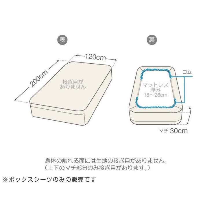 ボックスシーツ Fab the | livingut | 詳細画像4 