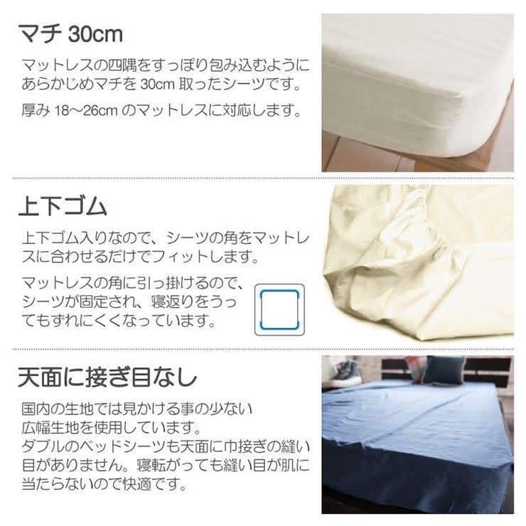 ボックスシーツ Fab the | livingut | 詳細画像10 