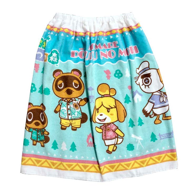 巻きタオル どうぶつの森 60×120cm | livingut | 詳細画像6 