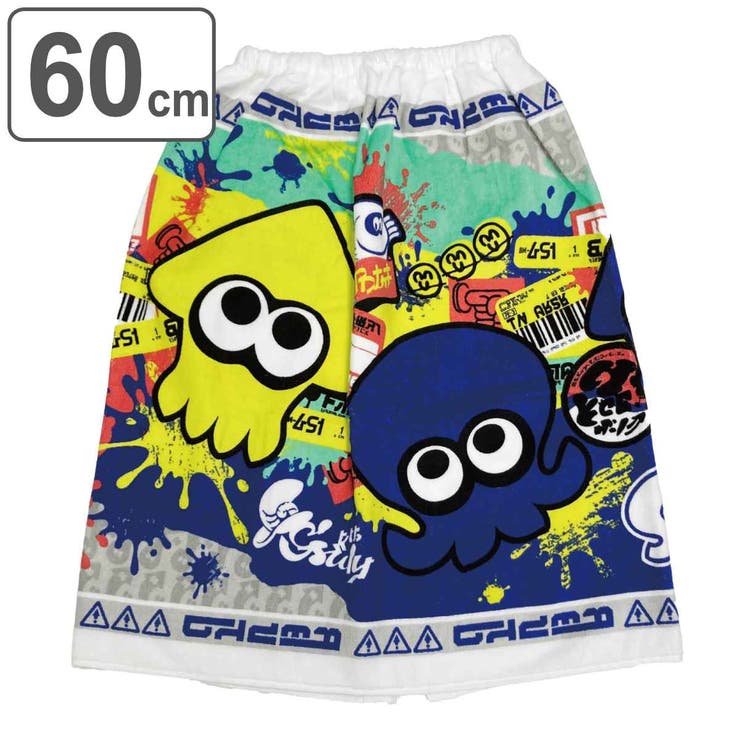 巻きタオル 60×110cm スプラトゥーン3 | livingut | 詳細画像1 