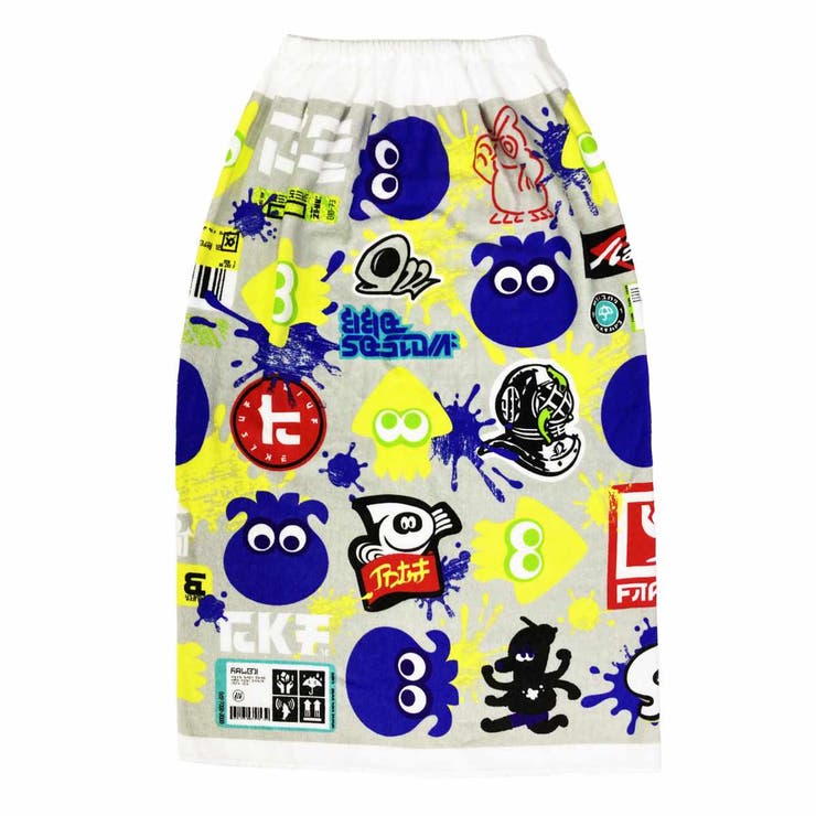 巻きタオル スプラトゥーン3 80×110cm | livingut | 詳細画像5 