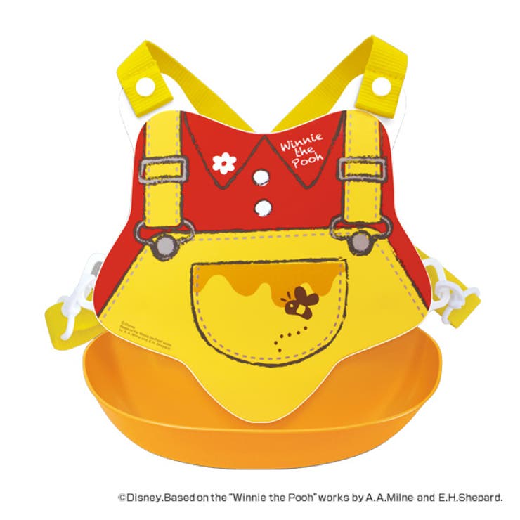 エプロン ベビー クマのプーさん | livingut | 詳細画像1 