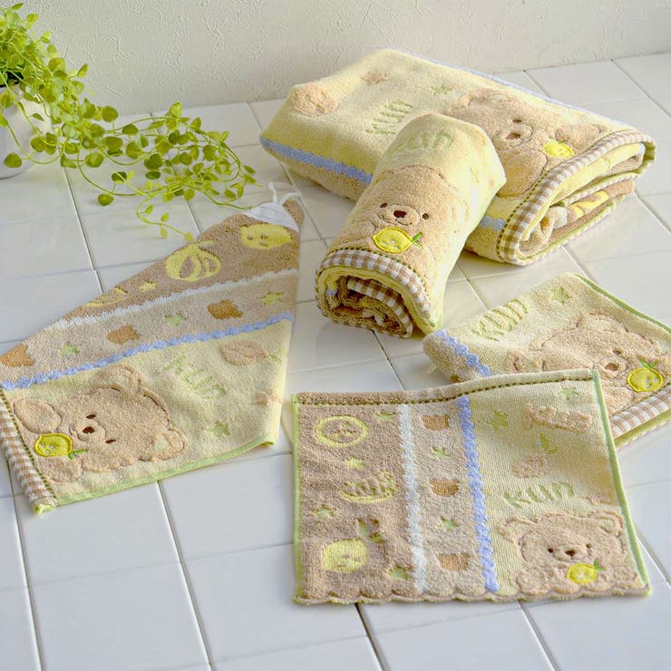 ハンドタオル マシュマロフレンズ 34×34cm | livingut | 詳細画像15 