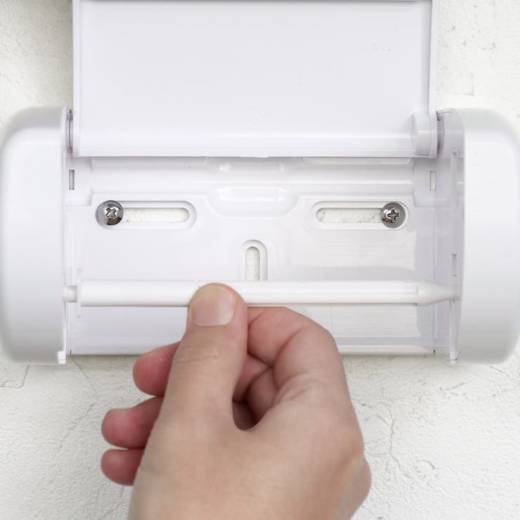 トイレットペーパーホルダー シングル 棚付き | livingut | 詳細画像4 