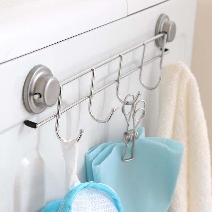 キッチンツールフック マグネット付5連フック ステンレス | livingut | 詳細画像12 