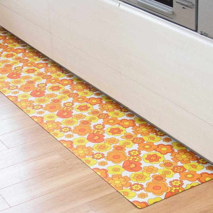 キッチンマット レトロ 花柄 | livingut | 詳細画像3 
