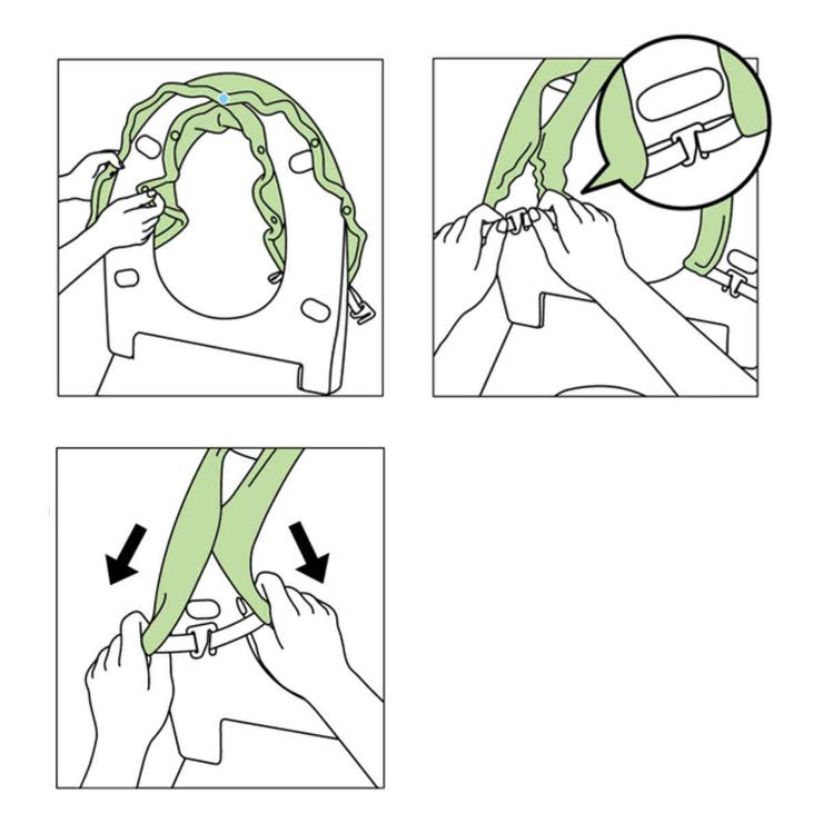 便座カバー 洗浄暖房型 ロイヤルコレクション | livingut | 詳細画像7 