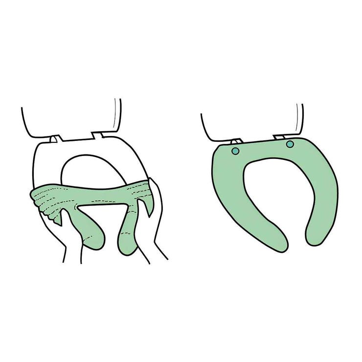 便座カバー U型 コムフォルタ6 | livingut | 詳細画像7 