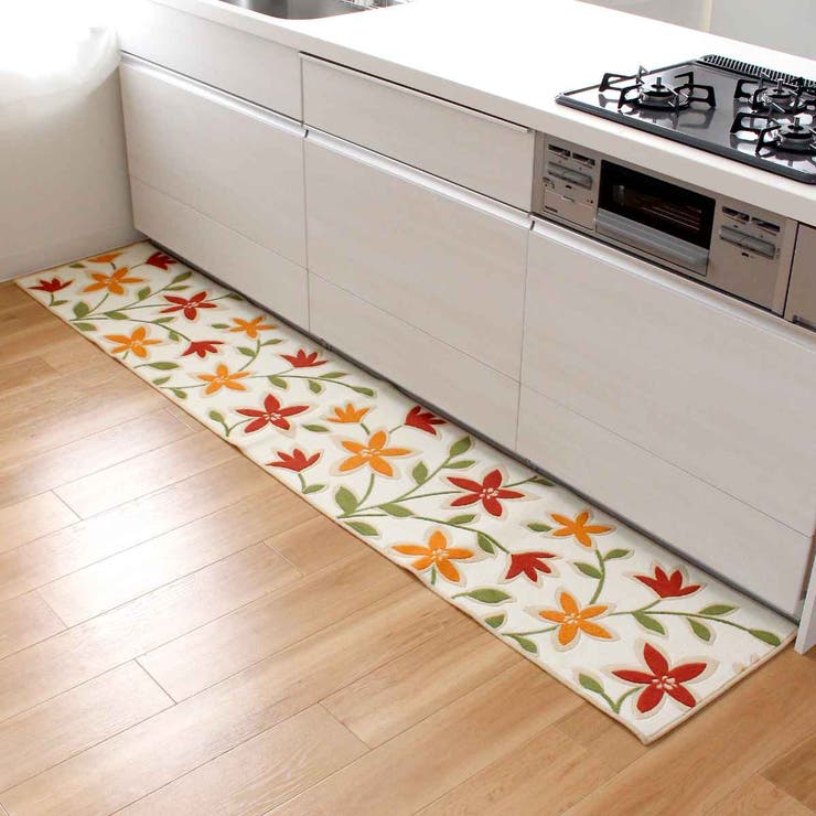 キッチンマット 45x240cm パッションフラワー | livingut | 詳細画像2 