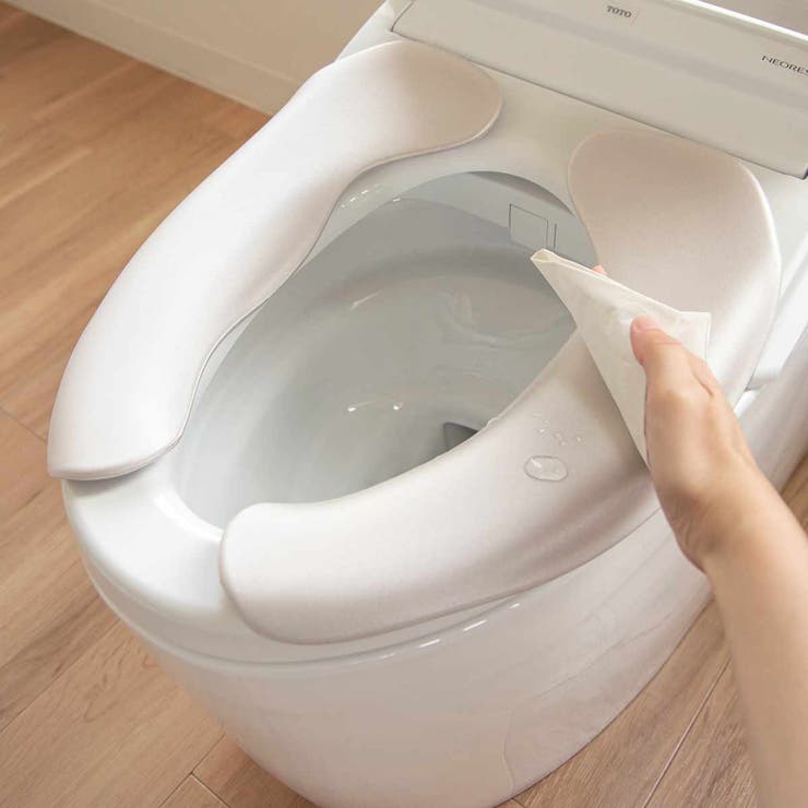 便座クッション 拭けるらくらく便座クッション3D 便座シート | livingut | 詳細画像17 
