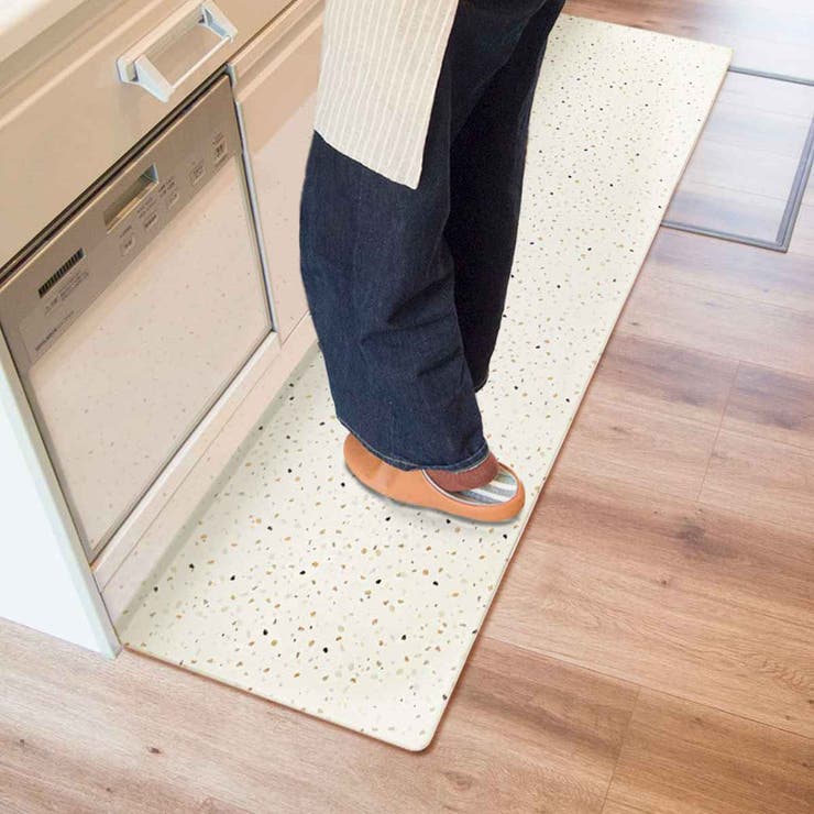 拭けるインテリアマット 45x180 ドット | livingut | 詳細画像8 