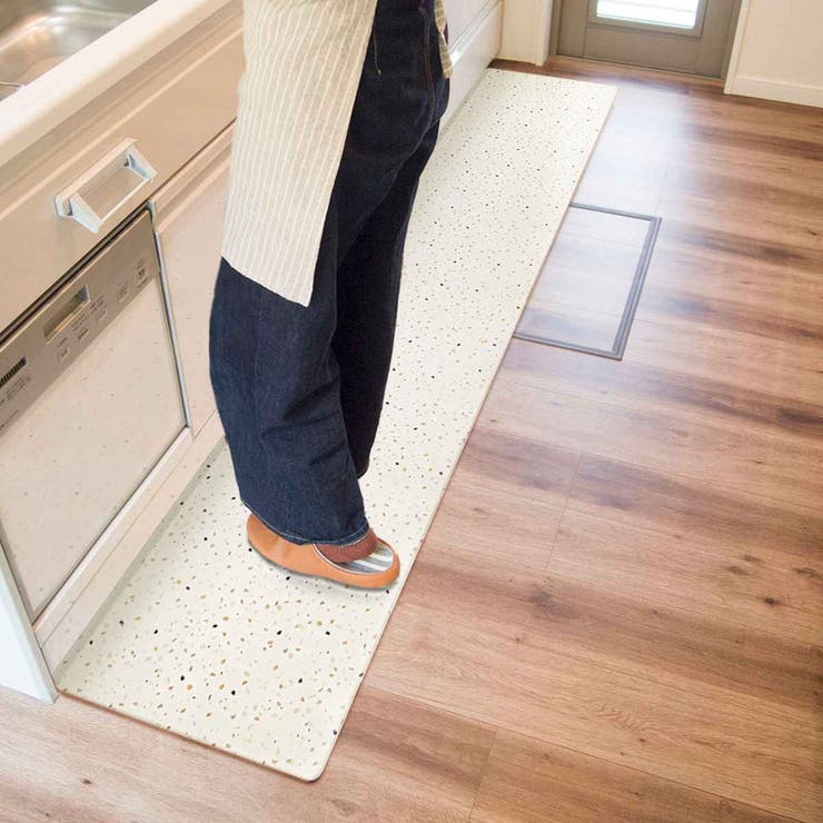 拭けるインテリアマット 45x240 ドット | livingut | 詳細画像7 