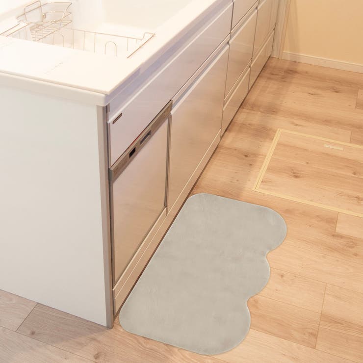 キッチンマット pupumof ラビットファー調 | livingut | 詳細画像5 