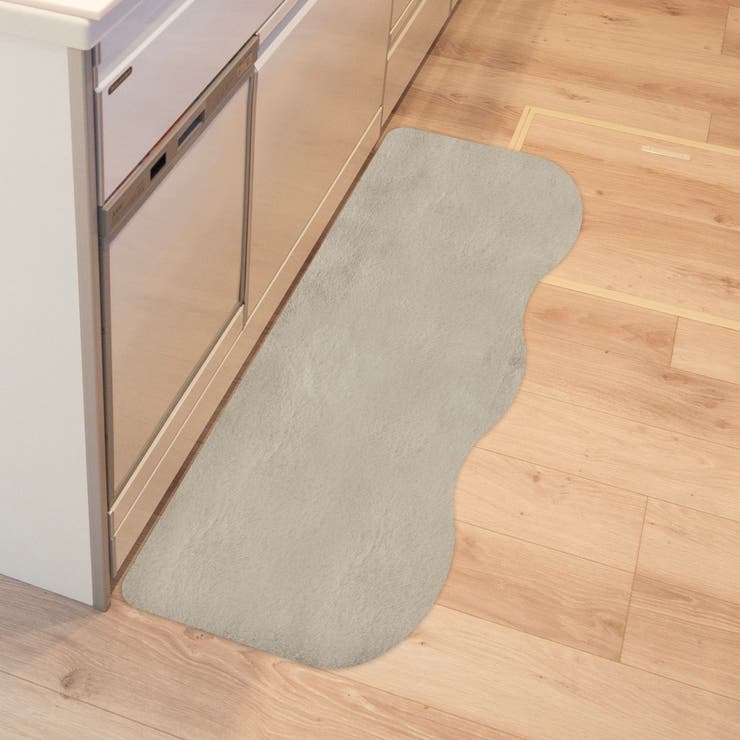キッチンマット pupumof ラビットファー調インテリアマット | livingut | 詳細画像4 