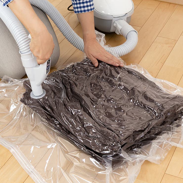 圧縮袋付収納ケース バルブ式ふとん圧縮袋 ソフトケース付 | livingut | 詳細画像9 