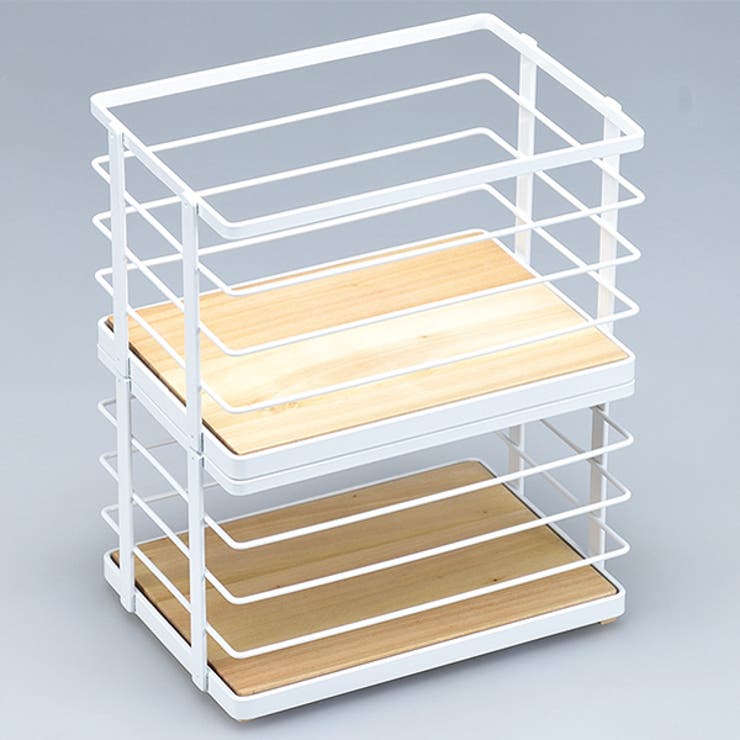 キッチンバスケット ワイヤー製 積み重ねラック | livingut | 詳細画像6 