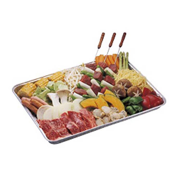 バーベキュー アルミプレート 2枚組 | livingut | 詳細画像3 