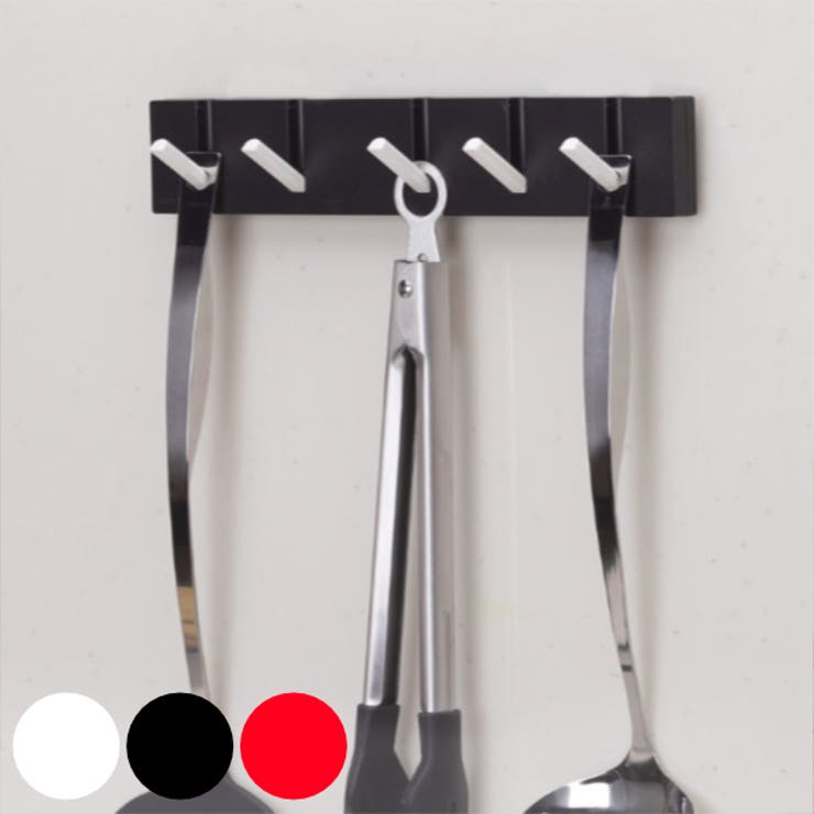 キッチンフック ５連フック マグネット | livingut | 詳細画像1 