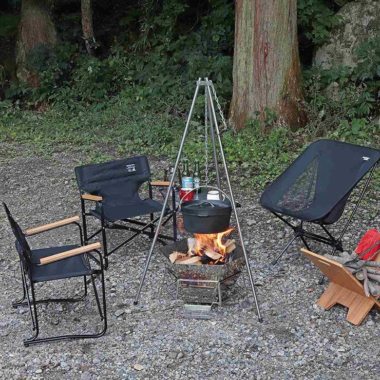 焚き火三脚 ２Way キャプテンスタッグ | livingut | 詳細画像5 