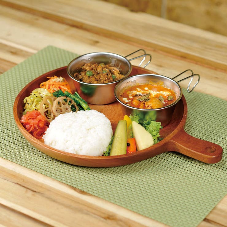 木製食器 ハンドル付プレート25cm ウッドブレス | livingut | 詳細画像3 