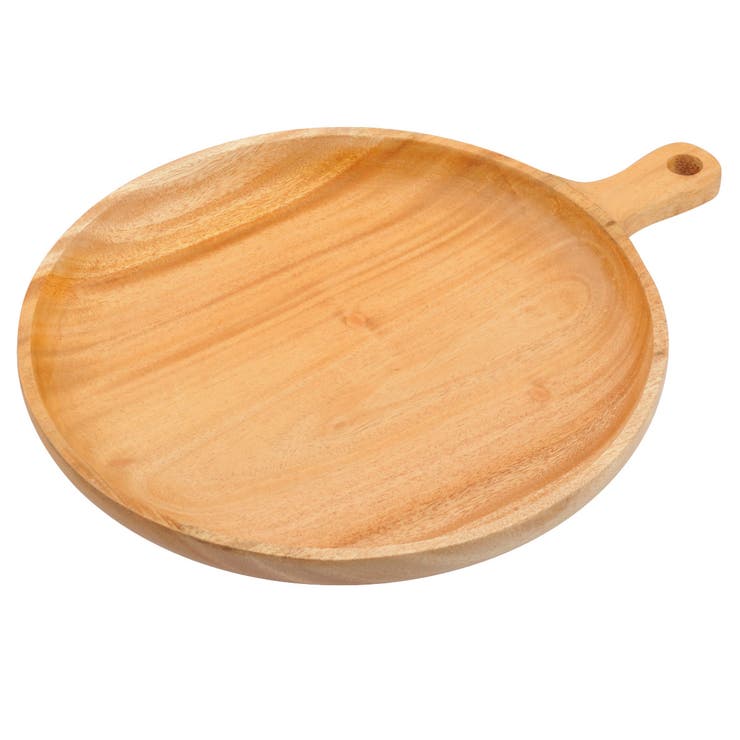 木製食器 ハンドル付プレート25cm ウッドブレス | livingut | 詳細画像5 