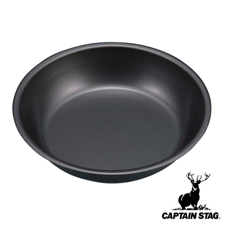 お皿 17cm メタリックブラックコートプレート | livingut | 詳細画像1 