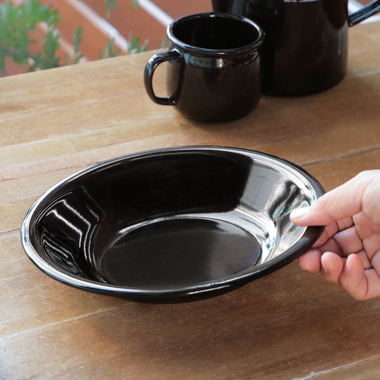 プレート ホーロー 22cm | livingut | 詳細画像11 