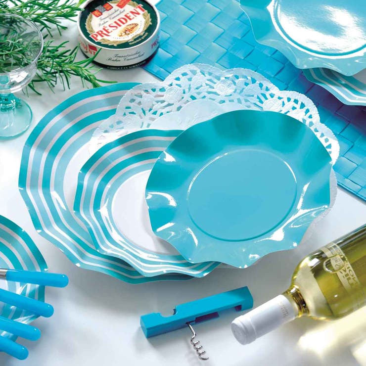 紙皿 アラモード WAVEペーパープレート | livingut | 詳細画像4 