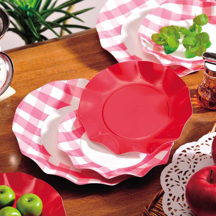 紙皿 アラモード WAVEペーパープレート | livingut | 詳細画像3 