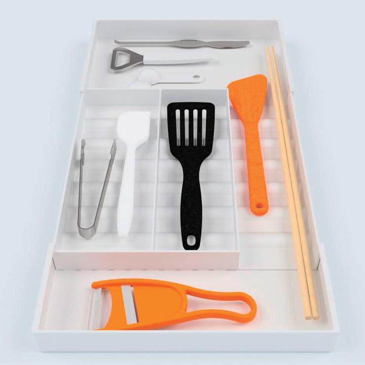 カトラリートレー キッチンメイト スライド整理トレー | livingut | 詳細画像3 