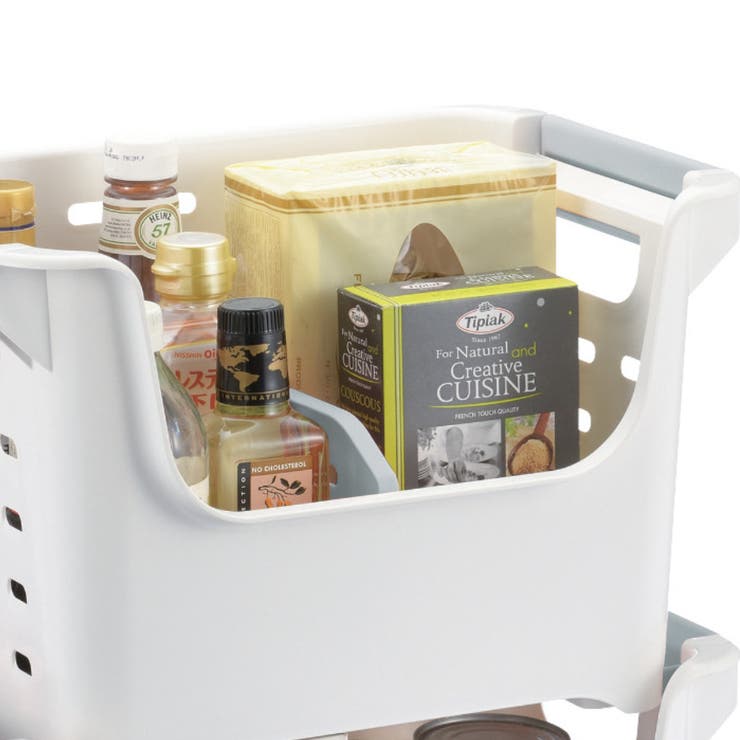 キッチンバスケット キッチンメイト 積み重ねバスケット | livingut | 詳細画像2 