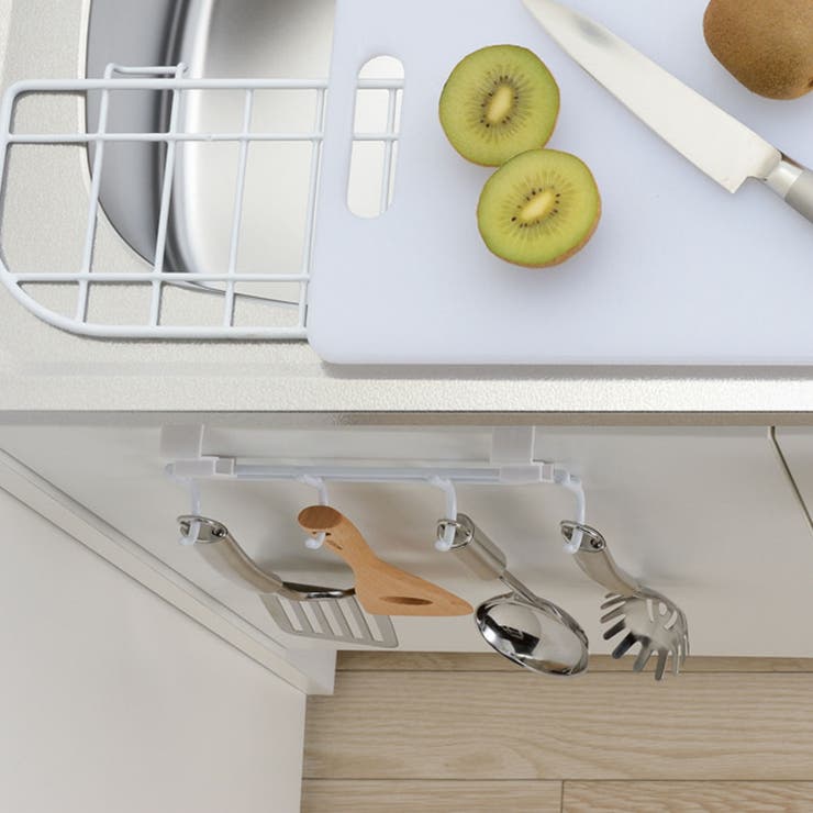 キッチン扉用 4連 キッチンツールフック | livingut | 詳細画像5 