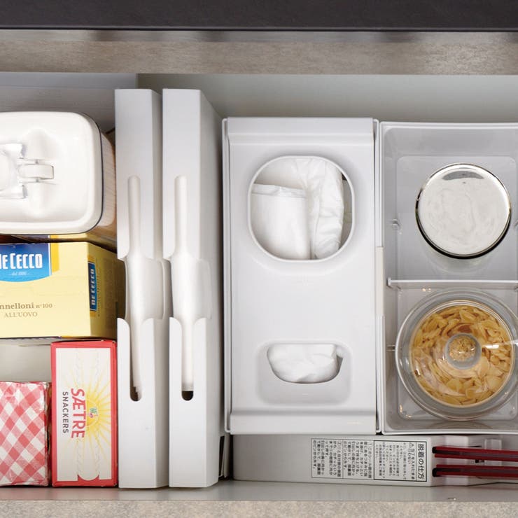 レジ袋ホルダー トトノ 引き出し用 | livingut | 詳細画像13 