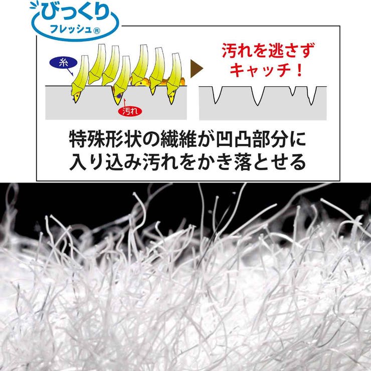 洗濯機ブラシ びっくりフレッシュ びっくり洗濯機の汚れ取りま～す | livingut | 詳細画像2 