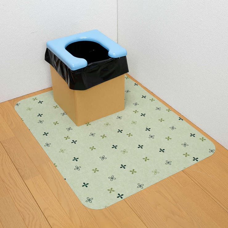 ポータブルトイレマット 介護 ポータブルトイレ[品番：KRFH0033854