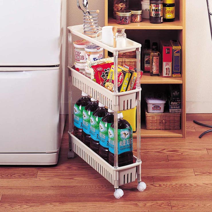 キッチンワゴン ルーチェワゴン 3段 | livingut | 詳細画像3 