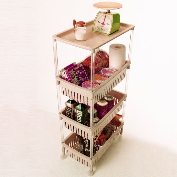 キッチンワゴン ルーチェワゴン 4段 | livingut | 詳細画像2 