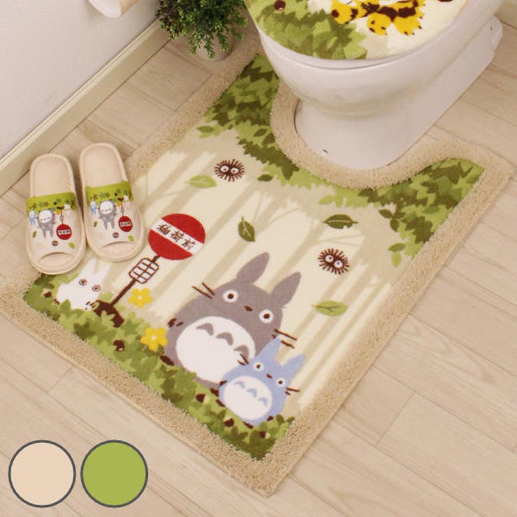トイレマット 80×60cm となりのトトロ[品番：KRFH0038495