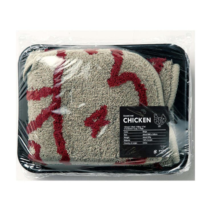 インテリアマット チキン 46×48cm | livingut | 詳細画像4 