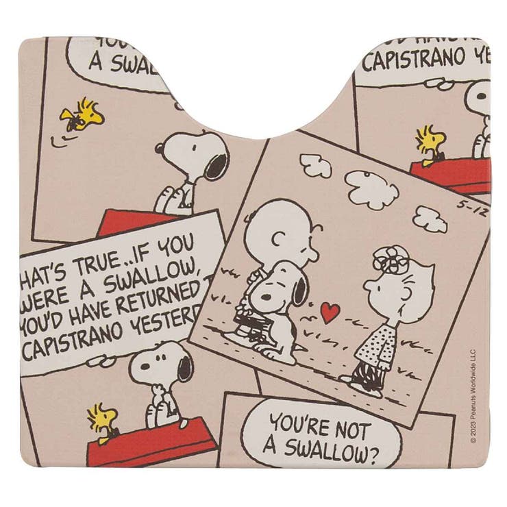 トイレマット 拭ける スヌーピー | livingut | 詳細画像5 