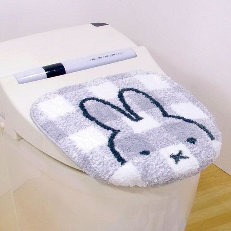 ミッフィー チェックライン トイレふたカバー | livingut | 詳細画像9 