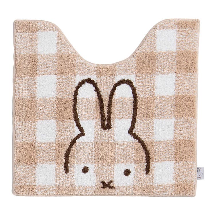 ミッフィー チェックライン トイレマット | livingut | 詳細画像11 