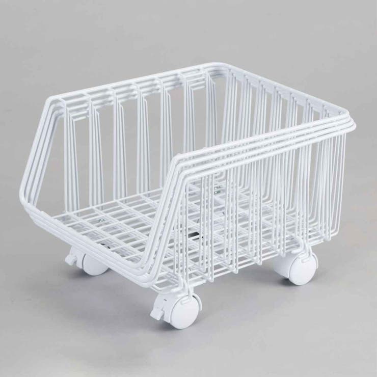 キッチンワゴン キッチンスタッキングバスケット 4段 | livingut | 詳細画像15 