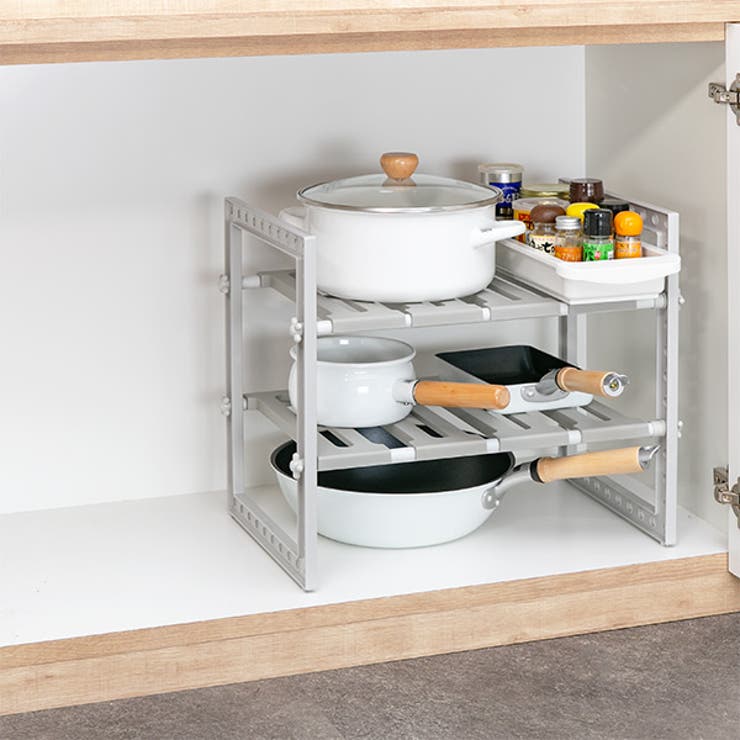 シンク下収納 スライドトレー スリム | livingut | 詳細画像14 