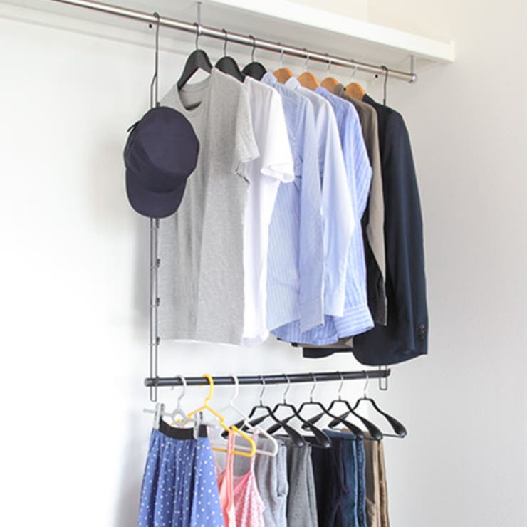 ハンガー 2段 収納アップ | livingut | 詳細画像16 