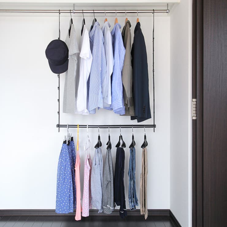 ハンガー 2段 収納アップ | livingut | 詳細画像17 