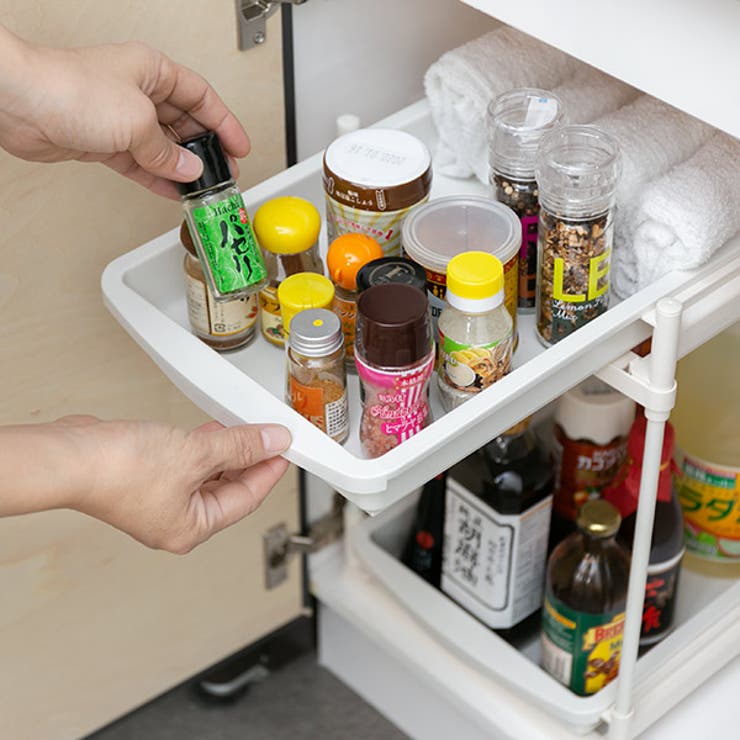 キッチン収納 シンク下 スライドラック | livingut | 詳細画像11 