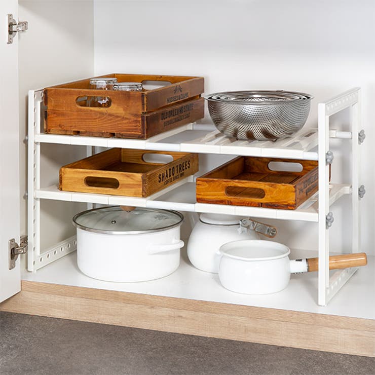 シンク下 収納 伸縮式 | livingut | 詳細画像10 