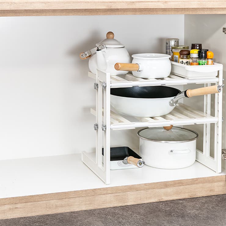 シンク下 収納 伸縮式 | livingut | 詳細画像16 