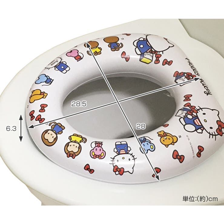 ソフト便座 ハローキティ ソフトシート | livingut | 詳細画像2 